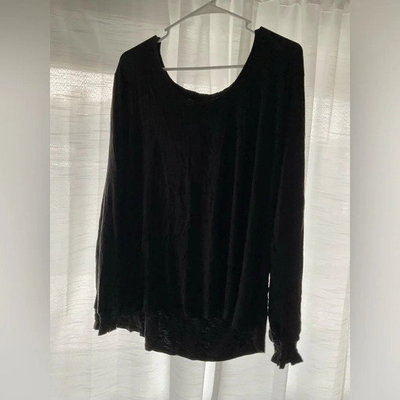 Women’s Maurices basic black long sleeve tee size 3XL - Picture 1 of 4